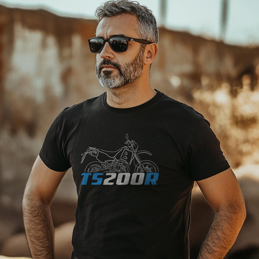 Suzuki TS200R 1989 - 1996 Inspired T-Shirt - Motorcycle Tee Shirt for Riders