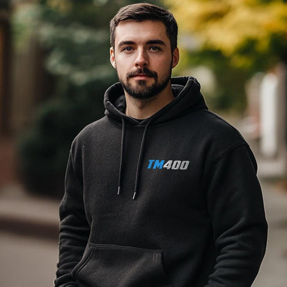 Suzuki TM400 1971 - 1975 Inspired Hoodie - Motorcycle Sweatshirt for Riders