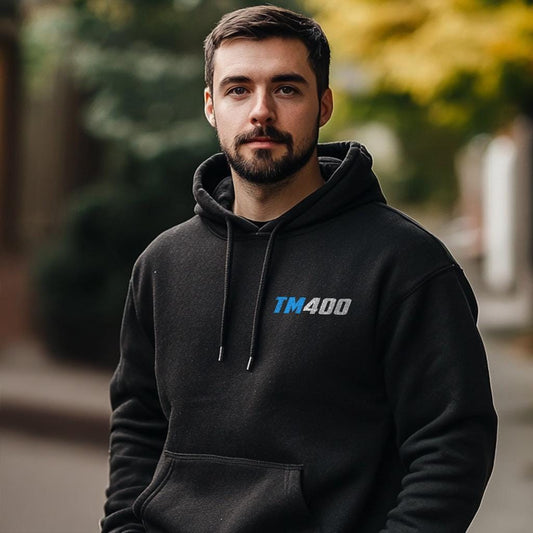 Suzuki TM400 1971 - 1975 Inspired Hoodie - Motorcycle Sweatshirt for Riders