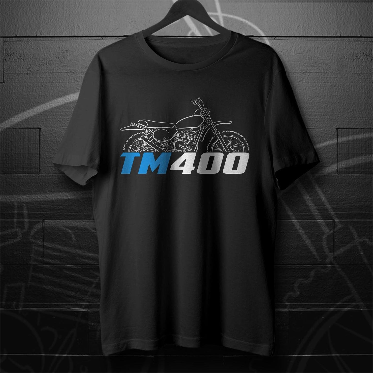 Suzuki TM400 1971 - 1975 Inspired T-Shirt - Motorcycle Tee Shirt for Riders