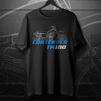 Suzuki TM100 Contender 1973 - 1976 Inspired T-Shirt - Motorcycle Tee Shirt for Riders