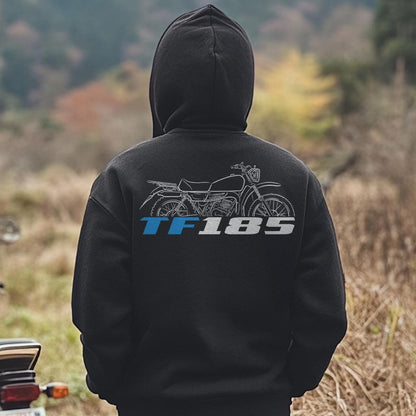 Suzuki TF185 1978 - 1993 Inspired Hoodie - Motorcycle Sweatshirt for Riders