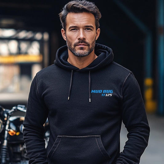 Suzuki TF125 Mud Bug 1977 - 2020 Inspired Hoodie - Motorcycle Sweatshirt for Riders