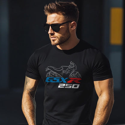 Suzuki GSX-R 250 Inspired T-Shirt - Motorcycle Tee Shirt for Riders