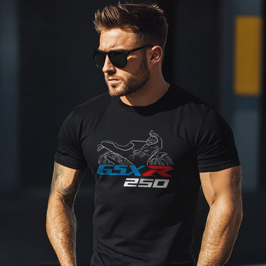 Suzuki GSX-R 250 Inspired T-Shirt - Motorcycle Tee Shirt for Riders