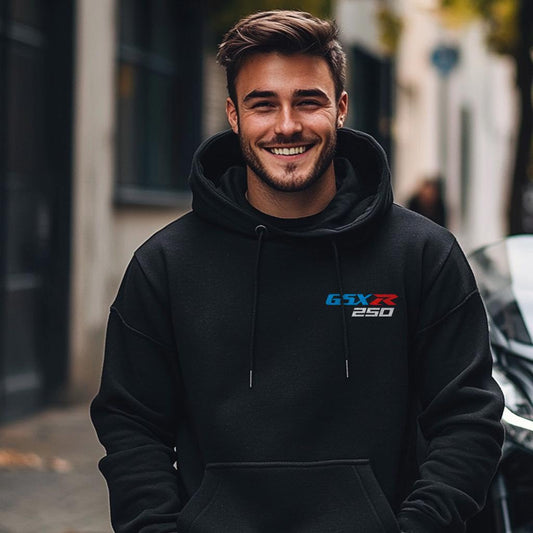 Suzuki GSX-R 250 Inspired Hoodie - Motorcycle Sweatshirt for Riders