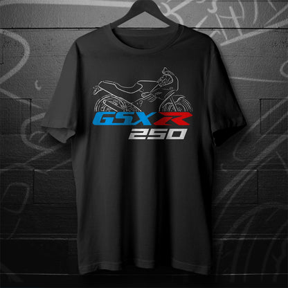 Suzuki GSX-R 250 Inspired T-Shirt - Motorcycle Tee Shirt for Riders