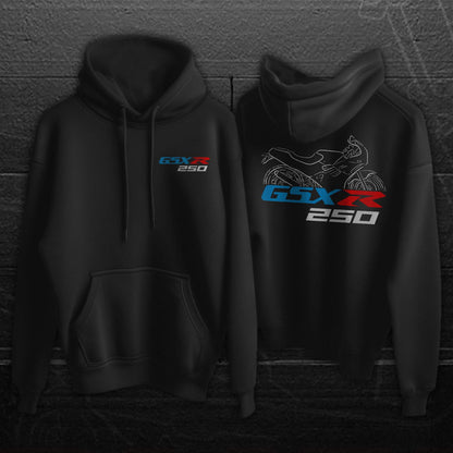 Suzuki GSX-R 250 Inspired Hoodie - Motorcycle Sweatshirt for Riders