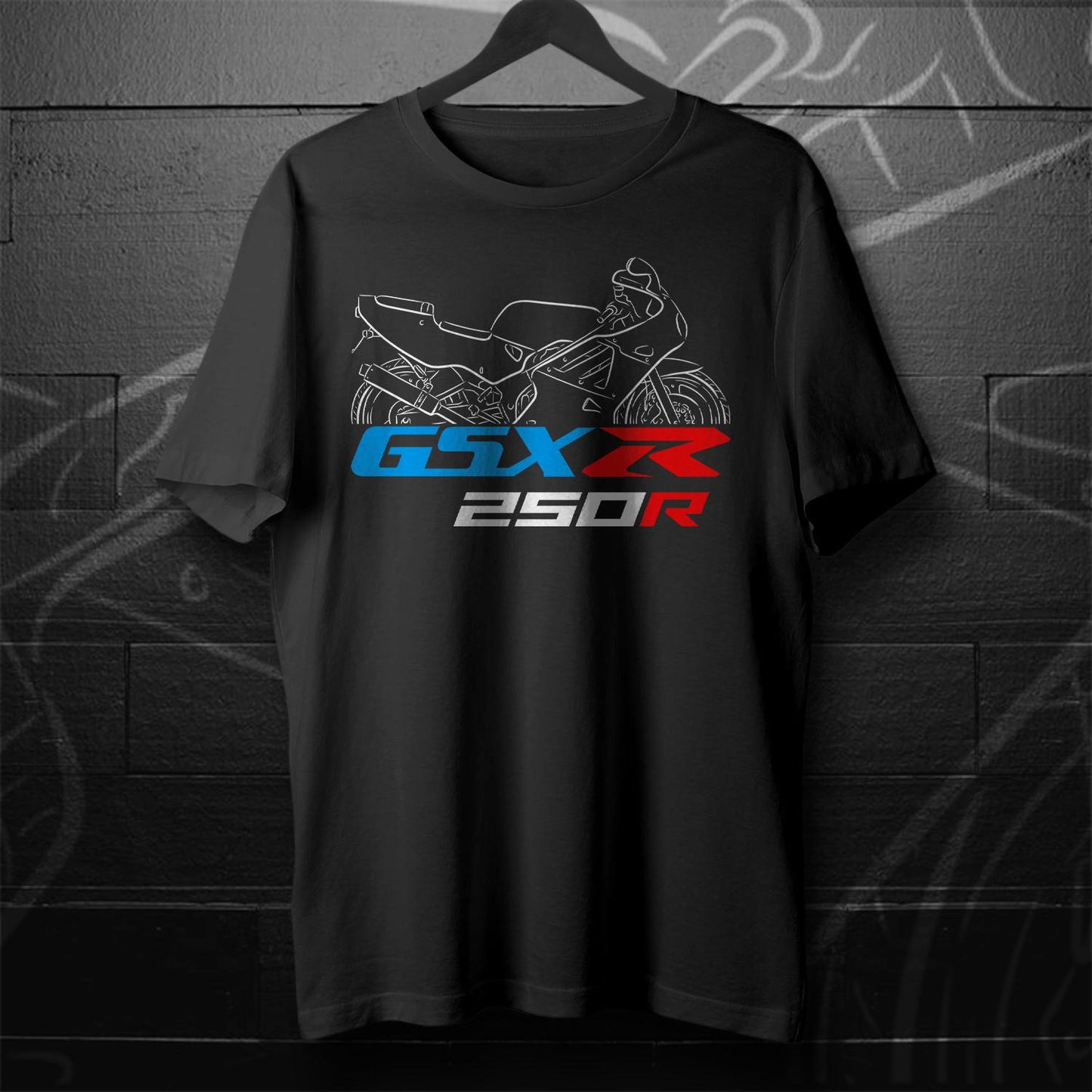 Suzuki GSX-R 250 Inspired T-Shirt - Motorcycle Tee Shirt for Riders