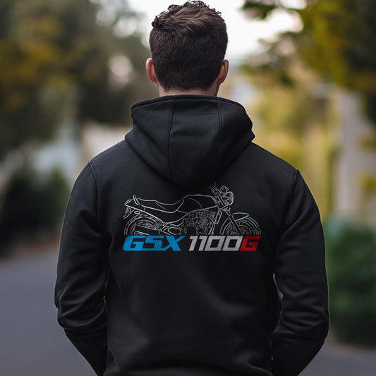 Suzuki GSX1100G Inspired Hoodie - Motorcycle Sweatshirt for Riders