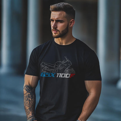 Suzuki GSX1100F Inspired T-Shirt - Motorcycle Tee Shirt for Riders