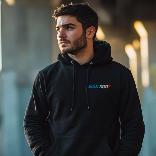 Suzuki GSX1100F Inspired Hoodie - Motorcycle Sweatshirt for Riders