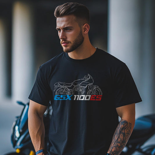 Suzuki GSX1100ES Inspired T-Shirt - Motorcycle Tee Shirt for Riders