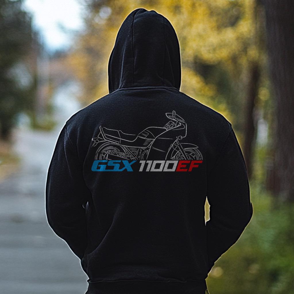 Suzuki GSX1100EF Inspired Hoodie - Motorcycle Sweatshirt for Riders