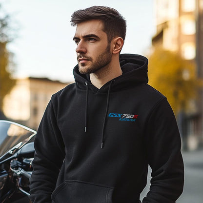 Suzuki GSX750S Katana Inspired Hoodie - Motorcycle Sweatshirt for Riders