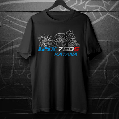 Suzuki GSX750S Katana Inspired T-Shirt - Motorcycle Tee Shirt for Riders
