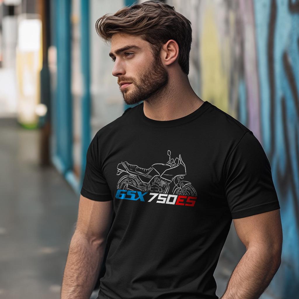 Suzuki GSX750ES Inspired T-Shirt - Motorcycle Tee Shirt for Riders
