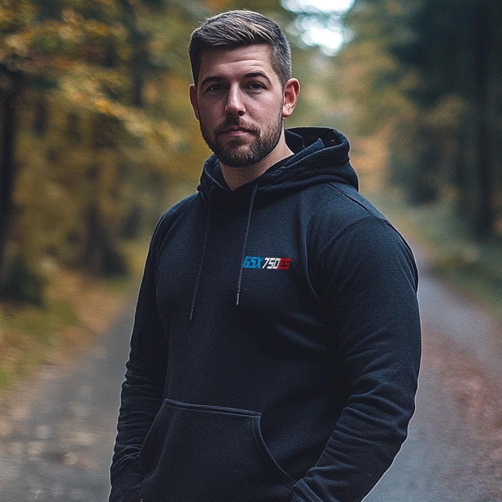 Suzuki GSX750ES Inspired Hoodie - Motorcycle Sweatshirt for Riders