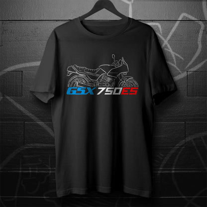 Suzuki GSX750ES Inspired T-Shirt - Motorcycle Tee Shirt for Riders