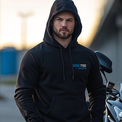Suzuki GSX 750 Inazuma Inspired Hoodie - Motorcycle Sweatshirt for Riders