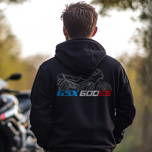 Suzuki GSX600ES 1987 Inspired Hoodie - Motorcycle Sweatshirt for Riders