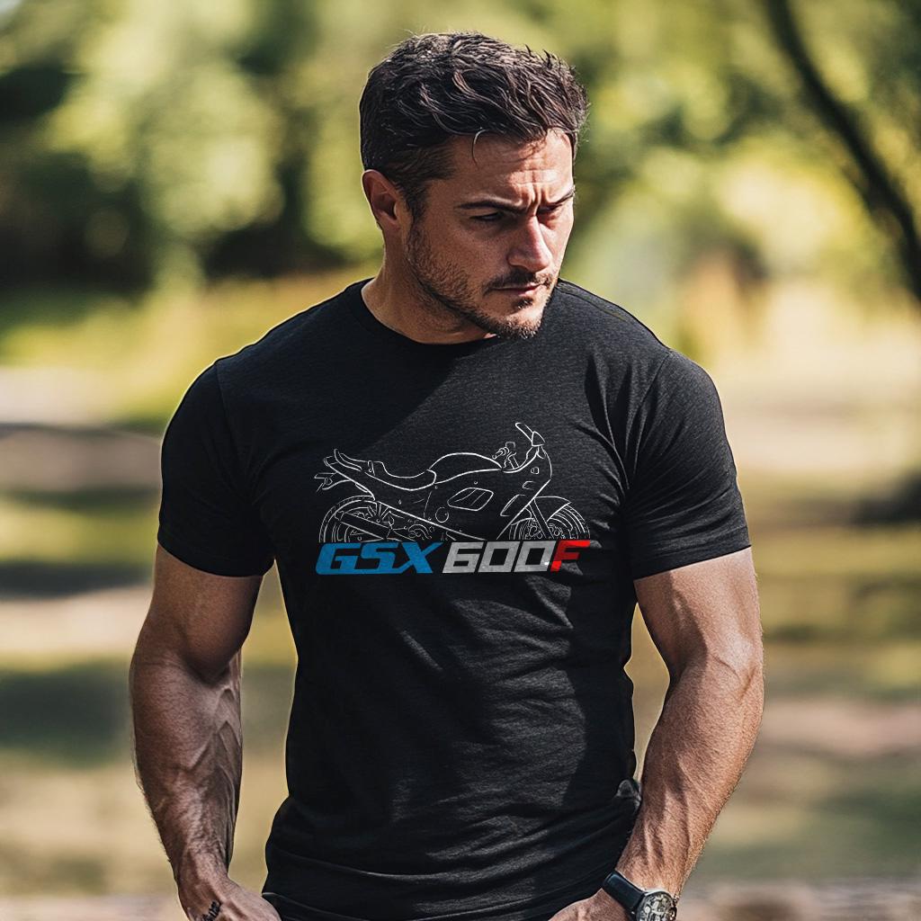 Suzuki GSX 600F Inspired T-Shirt - Motorcycle Tee Shirt for Riders