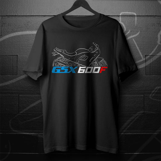 Suzuki GSX 600F Inspired T-Shirt - Motorcycle Tee Shirt for Riders