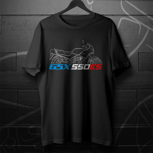 Suzuki GSX 550ES Inspired T-Shirt - Motorcycle Tee Shirt for Riders