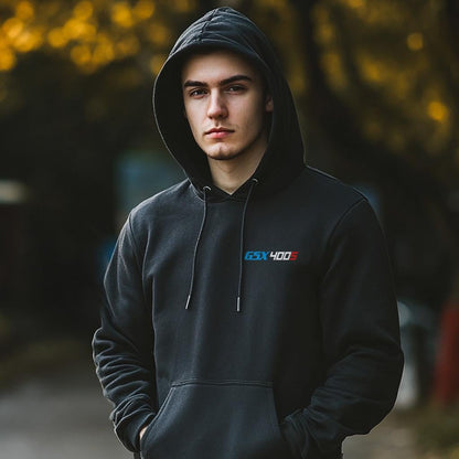 Suzuki GSX400S Inspired Hoodie - Motorcycle Sweatshirt for Riders