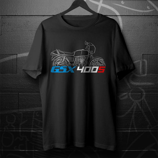 Suzuki GSX400S Inspired T-Shirt - Motorcycle Tee Shirt for Riders