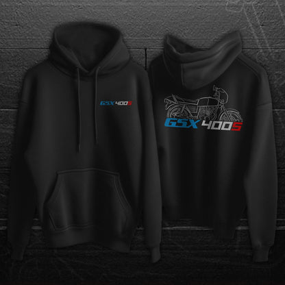 Suzuki GSX400S Inspired Hoodie - Motorcycle Sweatshirt for Riders