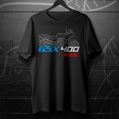 Suzuki GSX400 FW & FWS Inspired T-Shirt - Motorcycle Tee Shirt for Riders
