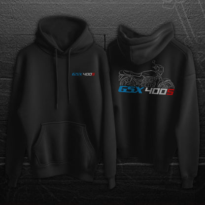 Suzuki GSX400S Inspired Hoodie - Motorcycle Sweatshirt for Riders