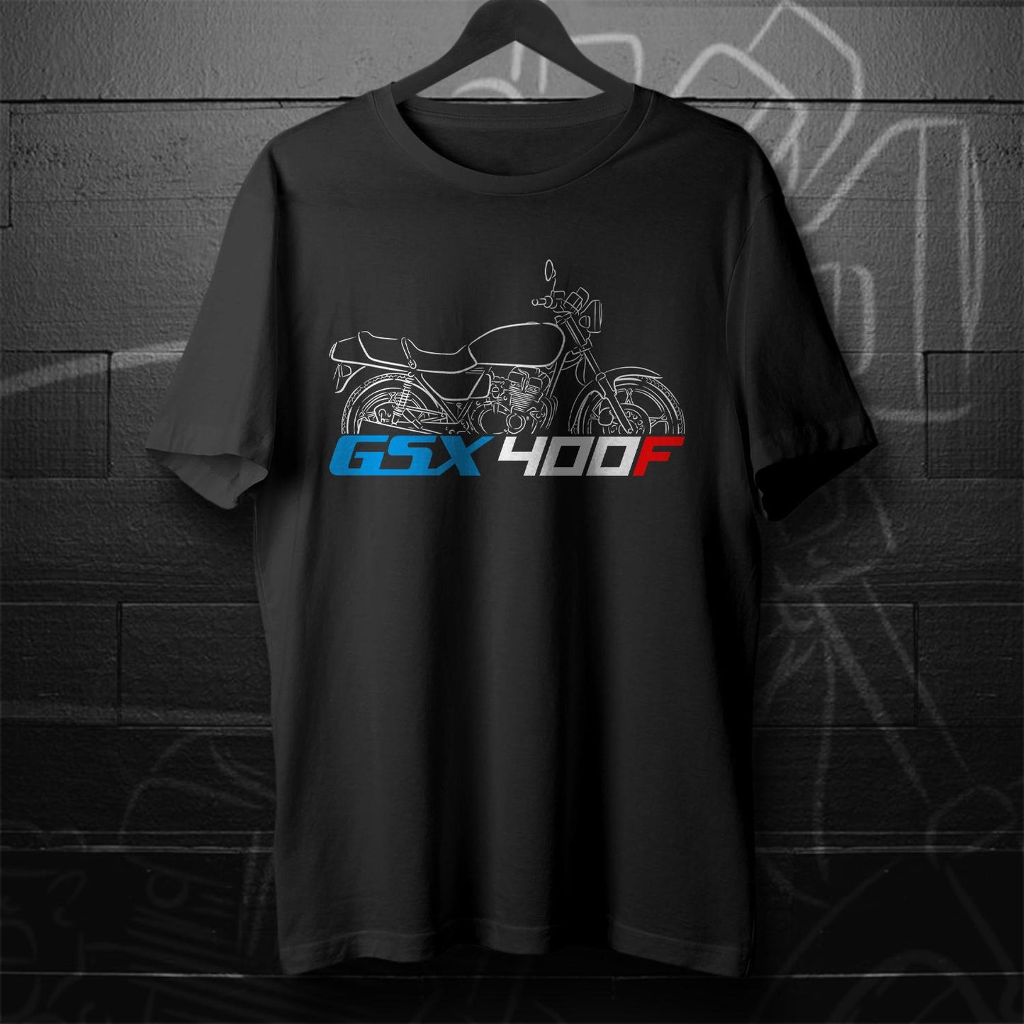 Suzuki GSX400F Inspired T-Shirt - Motorcycle Tee Shirt for Riders