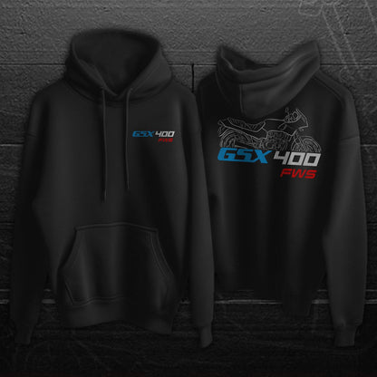 Suzuki GSX400 FW & FWS Inspired Hoodie - Motorcycle Sweatshirt for Riders