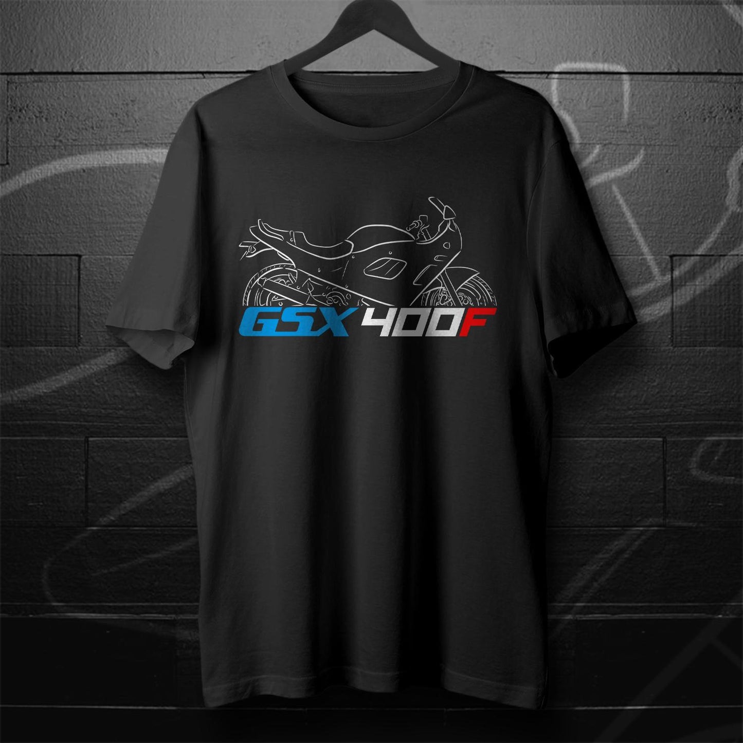 Suzuki GSX400F Inspired T-Shirt - Motorcycle Tee Shirt for Riders