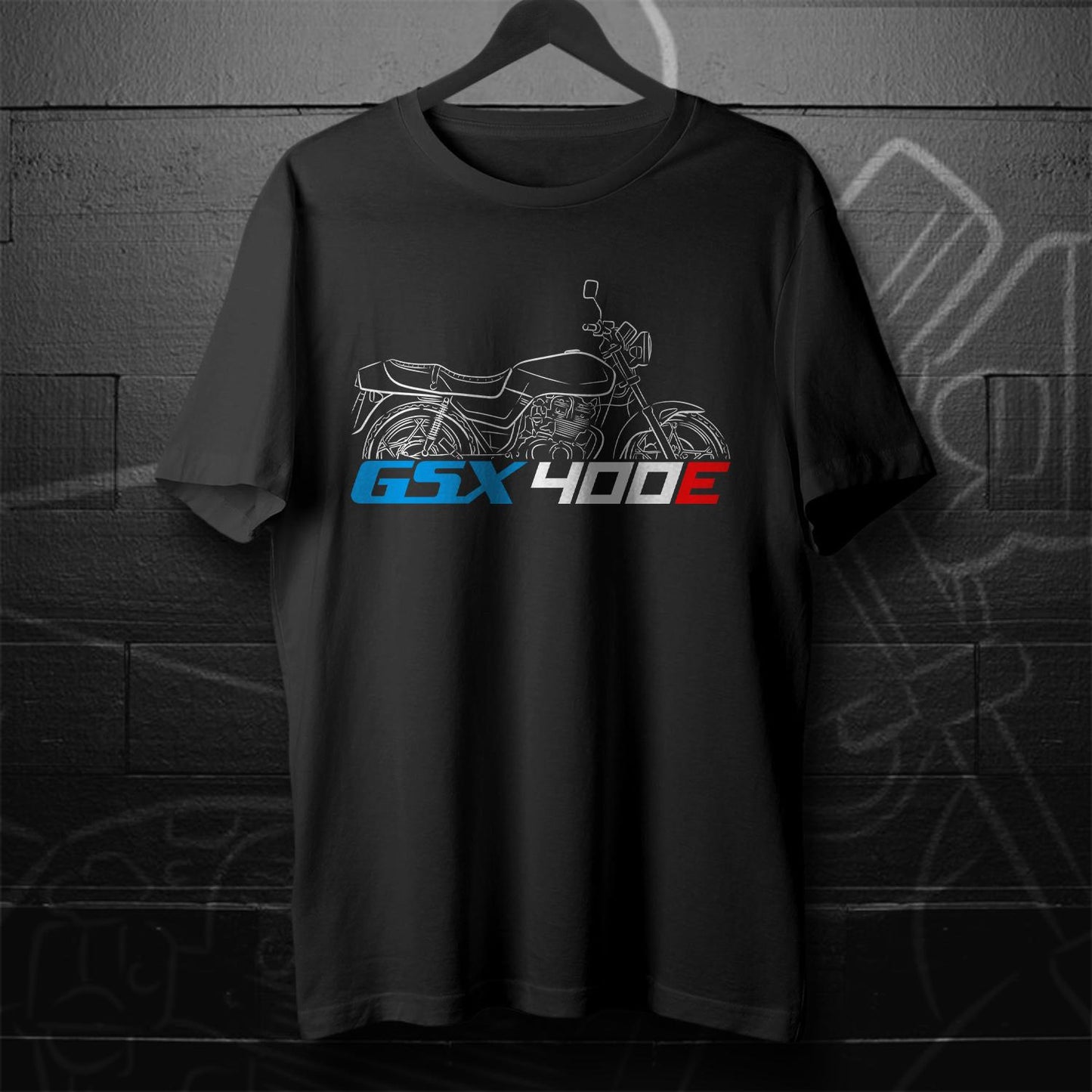 Suzuki GSX400E Inspired T-Shirt - Motorcycle Tee Shirt for Riders