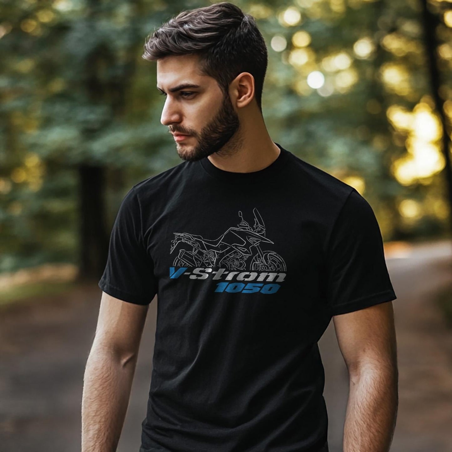 Suzuki V-Strom 1050 Inspired T-Shirt - Motorcycle Tee Shirt for ADV Riders