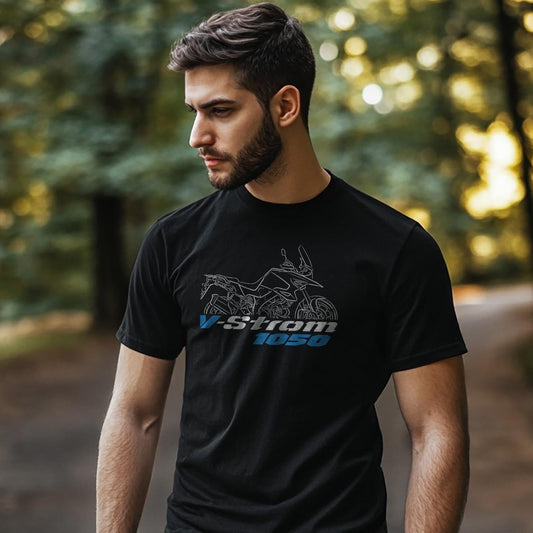 Suzuki V-Strom 1050 Inspired T-Shirt - Motorcycle Tee Shirt for ADV Riders