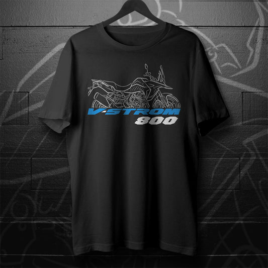 Suzuki V-Strom 800 Inspired T-Shirt - Motorcycle Tee Shirt for ADV Riders