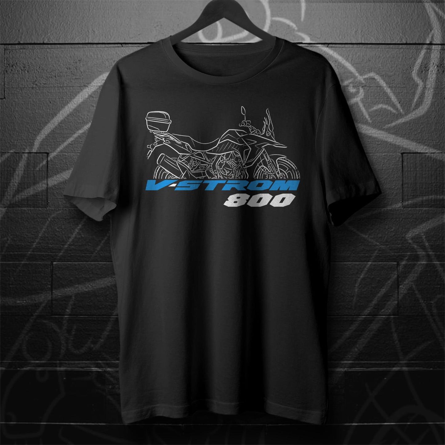Suzuki V-Strom 800 Inspired T-Shirt - Motorcycle Tee Shirt for ADV Riders