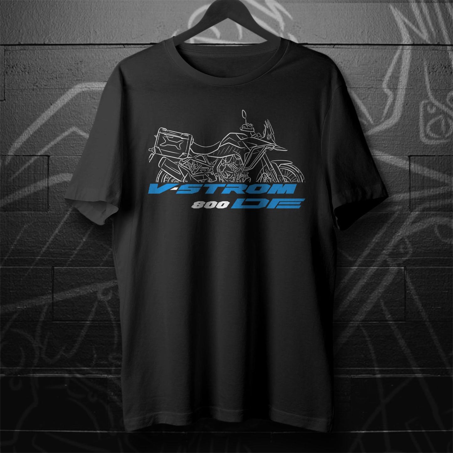 Suzuki V-Strom 800 Inspired T-Shirt - Motorcycle Tee Shirt for ADV Riders
