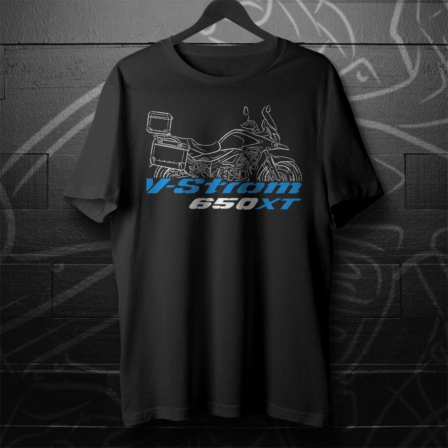 Suzuki V-Strom 650XT Inspired T-Shirt - Motorcycle Tee Shirt for ADV Riders
