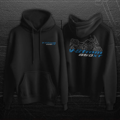Suzuki V-Storm 650XT Inspired Hoodie - Motorcycle Sweatshirt for ADV Riders