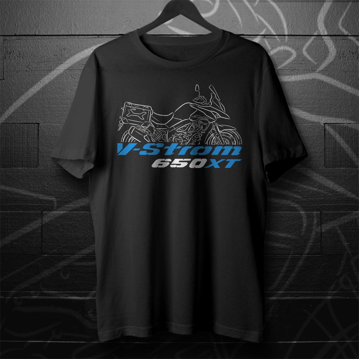 Suzuki V-Strom 650XT Inspired T-Shirt - Motorcycle Tee Shirt for ADV Riders