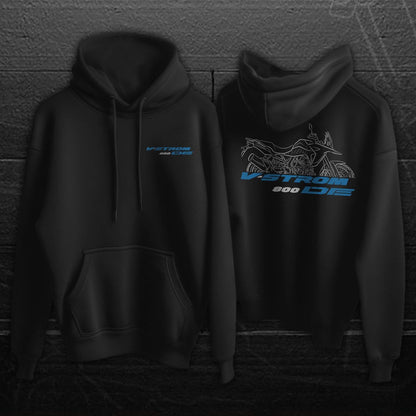Suzuki V-Strom 800 Inspired Hoodie - Motorcycle Sweatshirt for ADV Riders