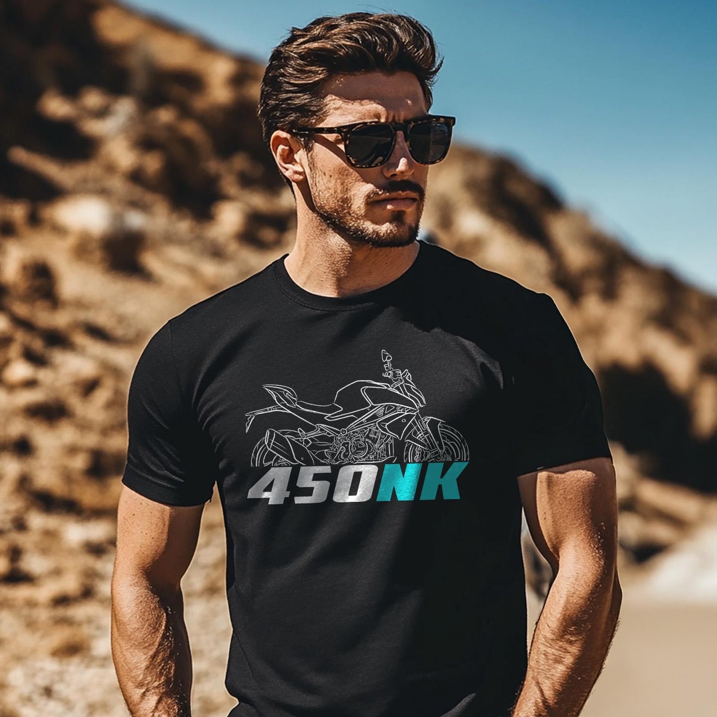 CFMoto 450NK 2024 Inspired T-Shirt - Motorcycle Tee Shirt for Riders