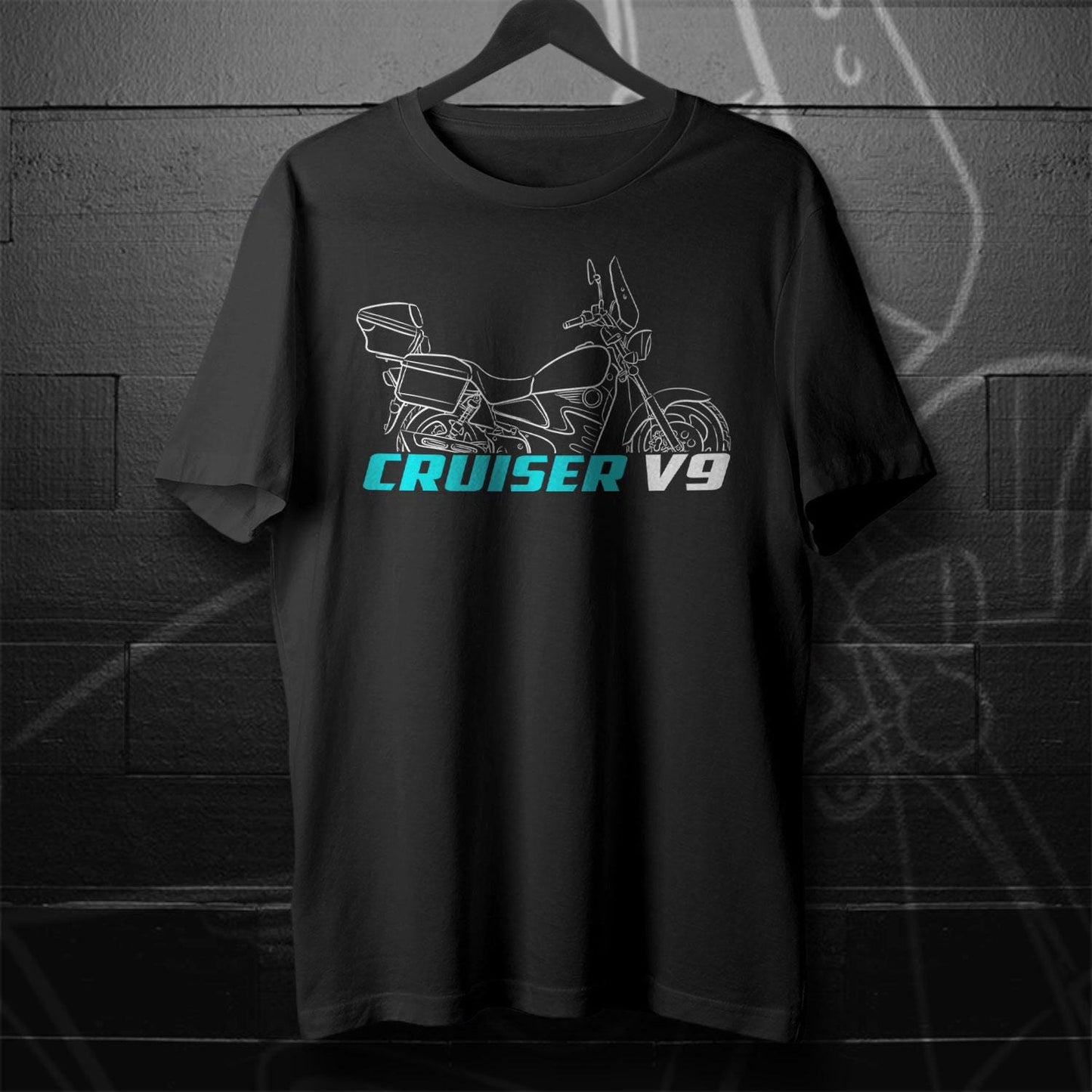 CFMoto V9 ( CF250T-SA ) Inspired T-Shirt - Motorcycle Tee Shirt for Riders