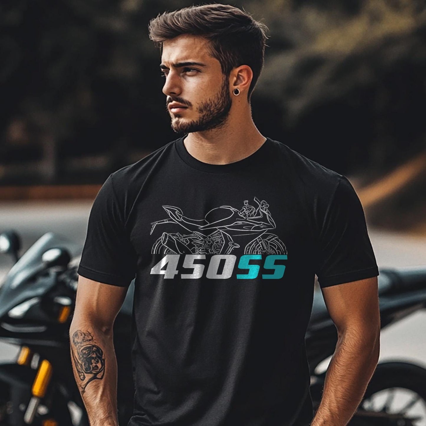 CFMoto 450SS 2023 - 2024 Inspired T-Shirt - Motorcycle Tee Shirt for Riders