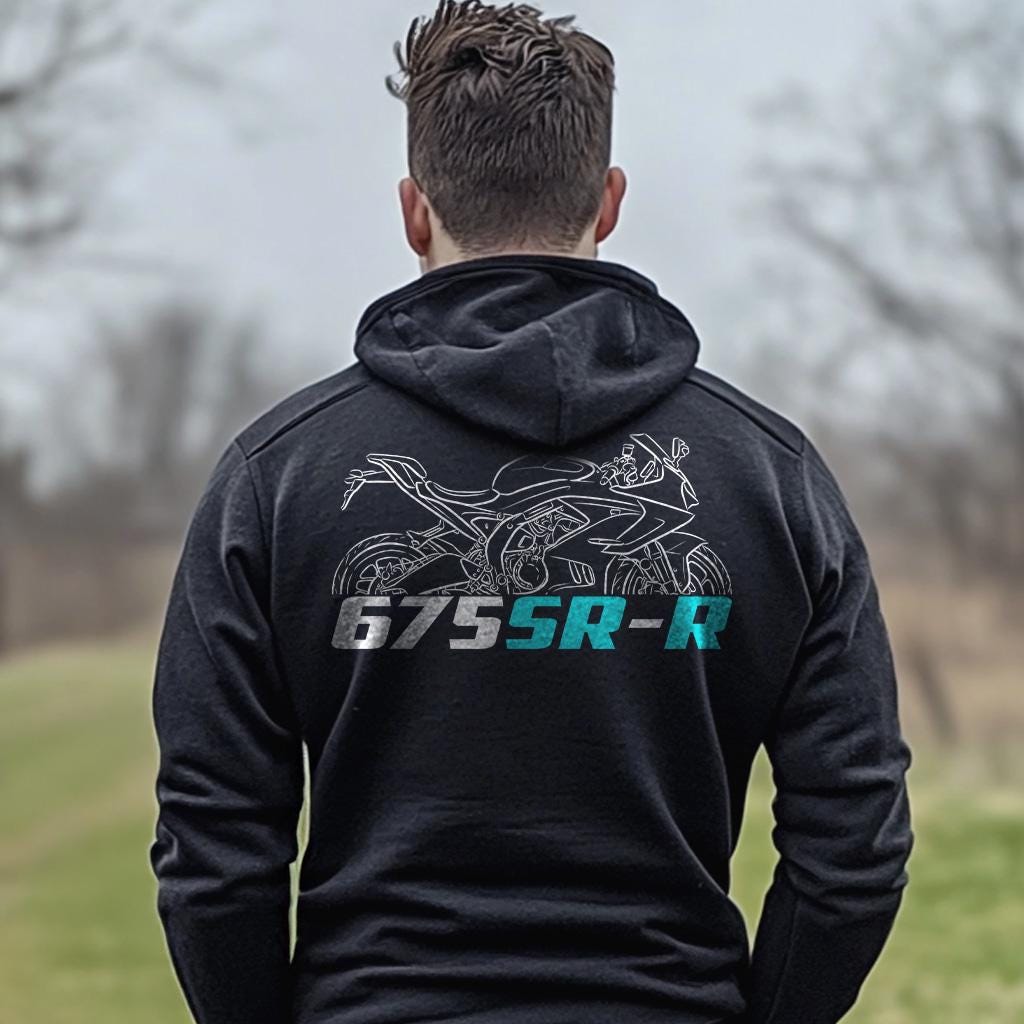 CFMoto 675SR-R 2025 Inspired Hoodie - Motorcycle Sweatshirt for Riders